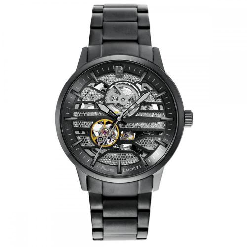 ピエールラニエ メンズ腕時計 オートマティック メタルベルトウォッチ 自動巻き 機械式